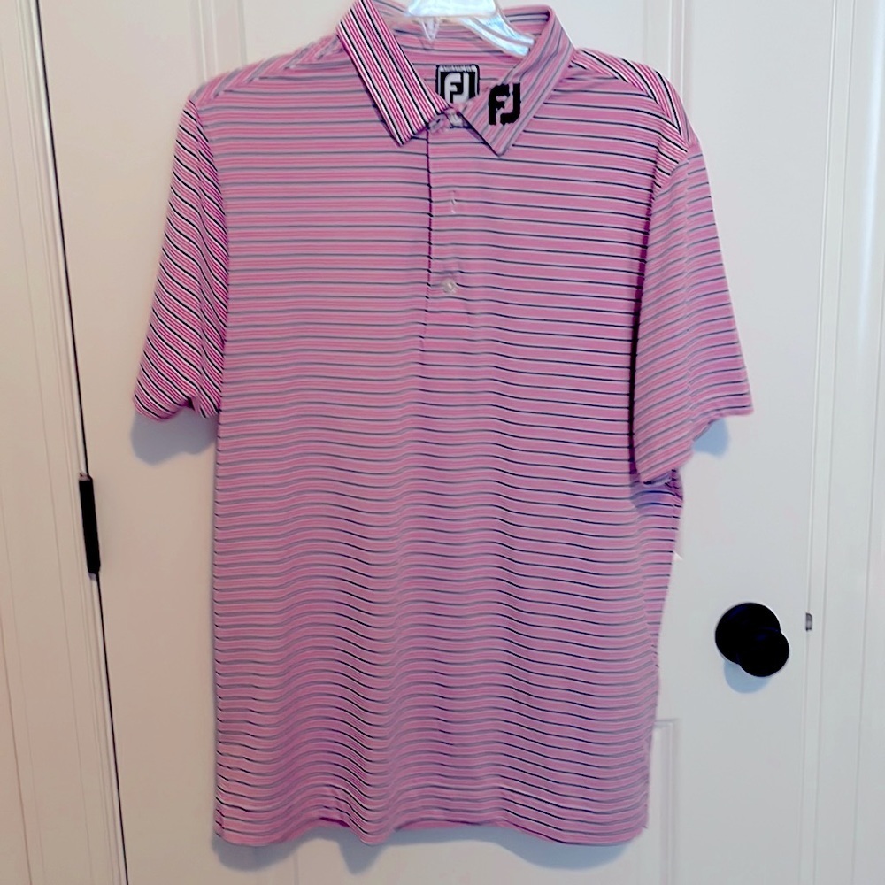 Mens Footjoy Athlectic fit M golf shirt